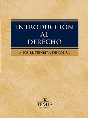 cover image of Introducción al derecho
